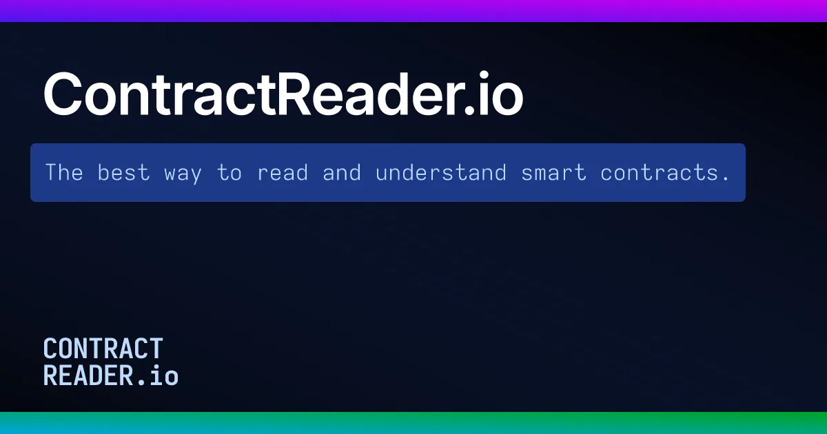 Сайт ContractReader.io