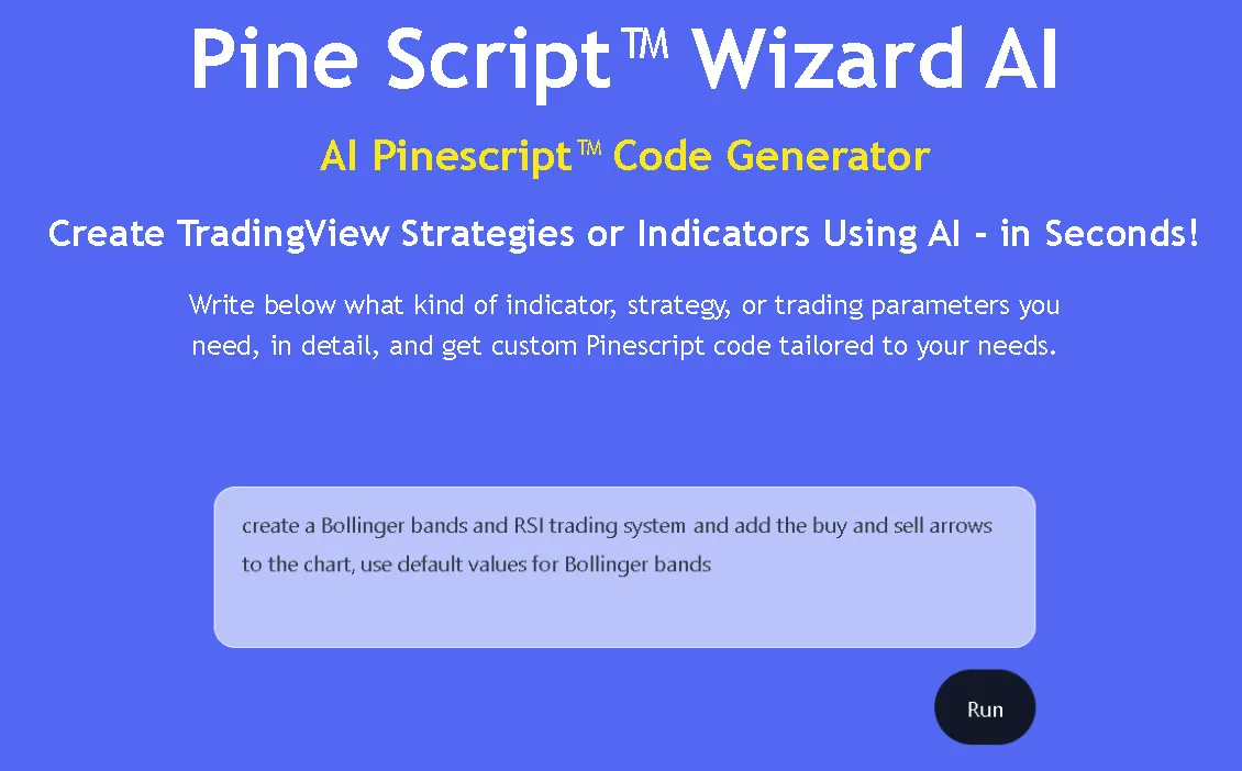 Сайт Pine Script Wizard