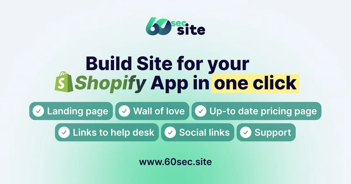 Сайт 60sec.site