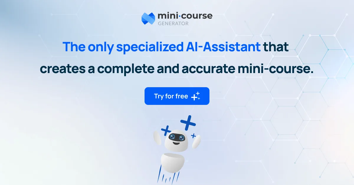 Сайт Mini Course Generator