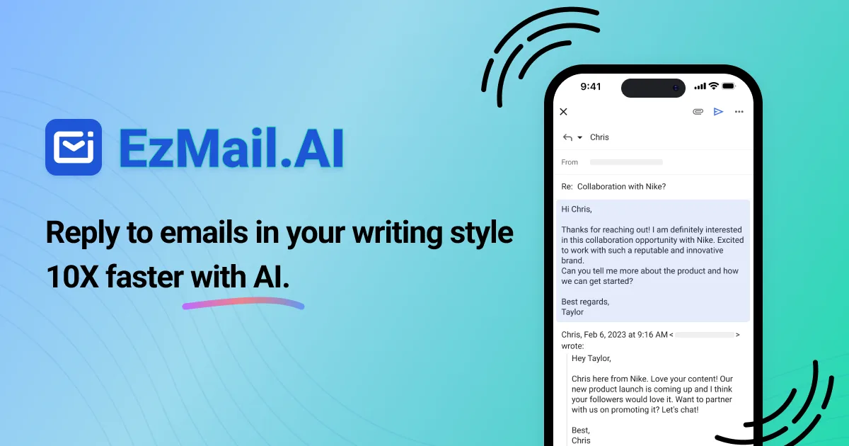 Сайт EzMail.AI