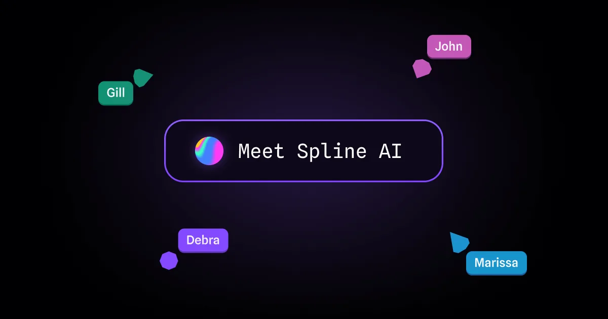 Сайт Spline 3D