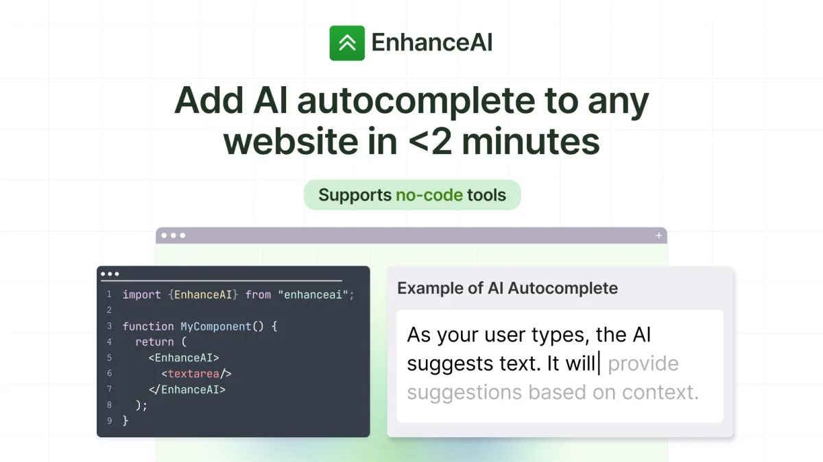 Сайт EnhanceAI