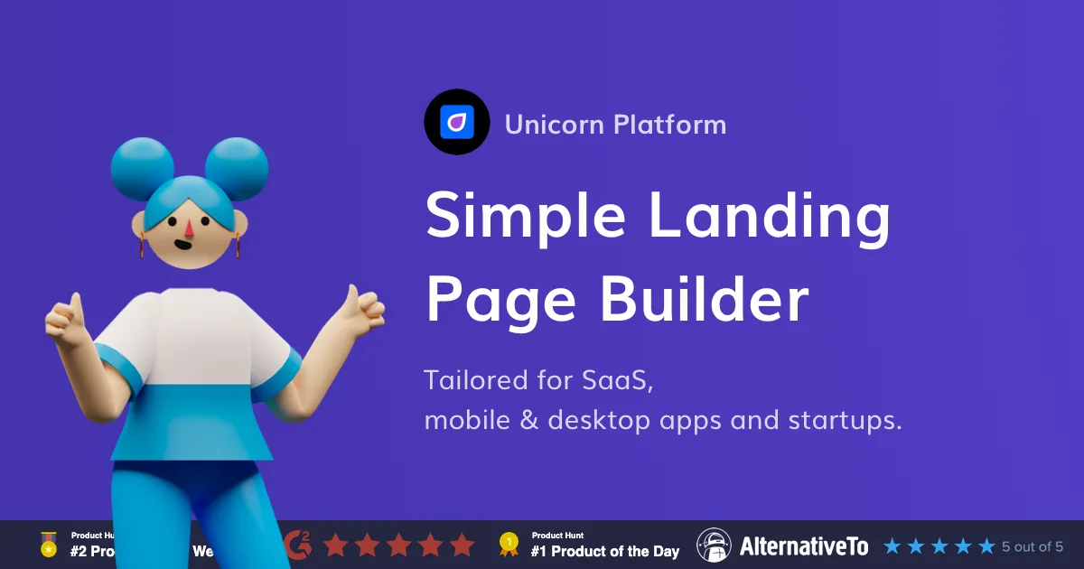 Сайт Unicorn Platform