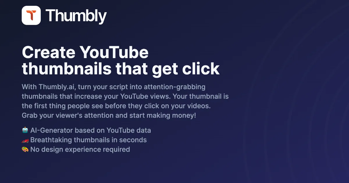 Сайт Thumbly