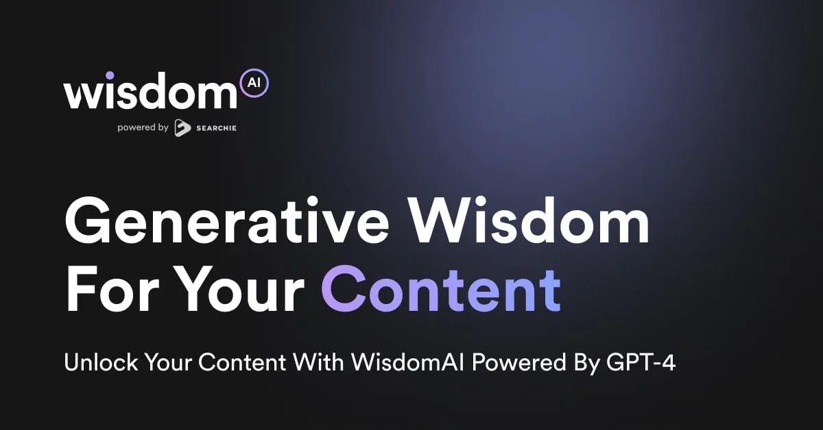 Сайт WisdomAI