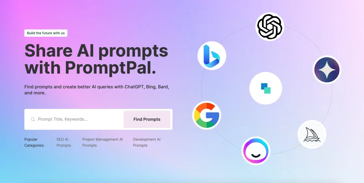 Сайт PromptPal