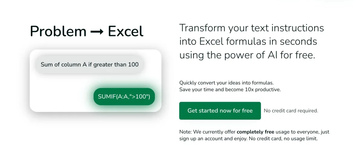 Сайт Excel Formularizer