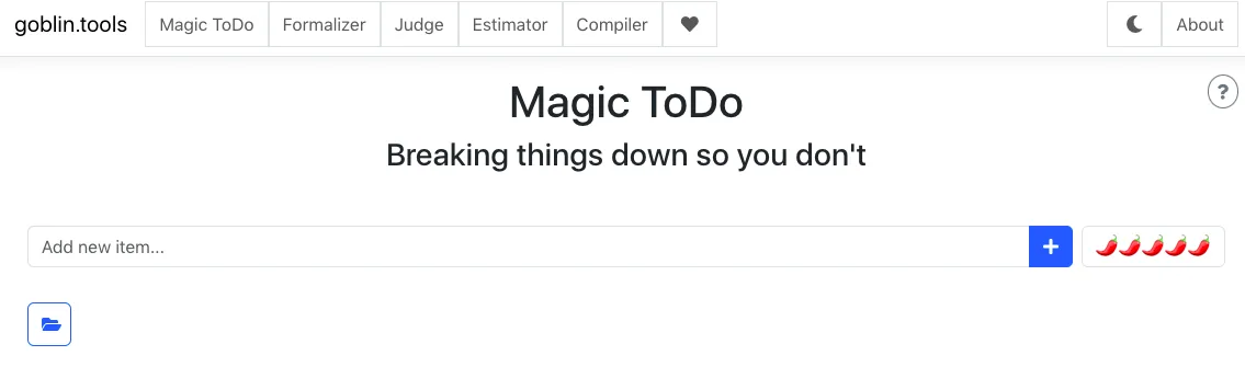 Сайт Magic ToDo