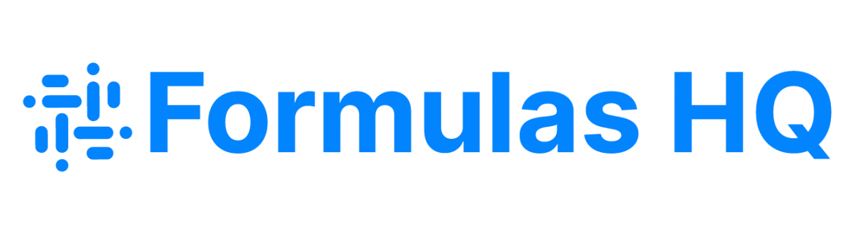 Сайт Formulas HQ