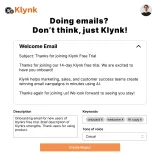 Логотип Klynk