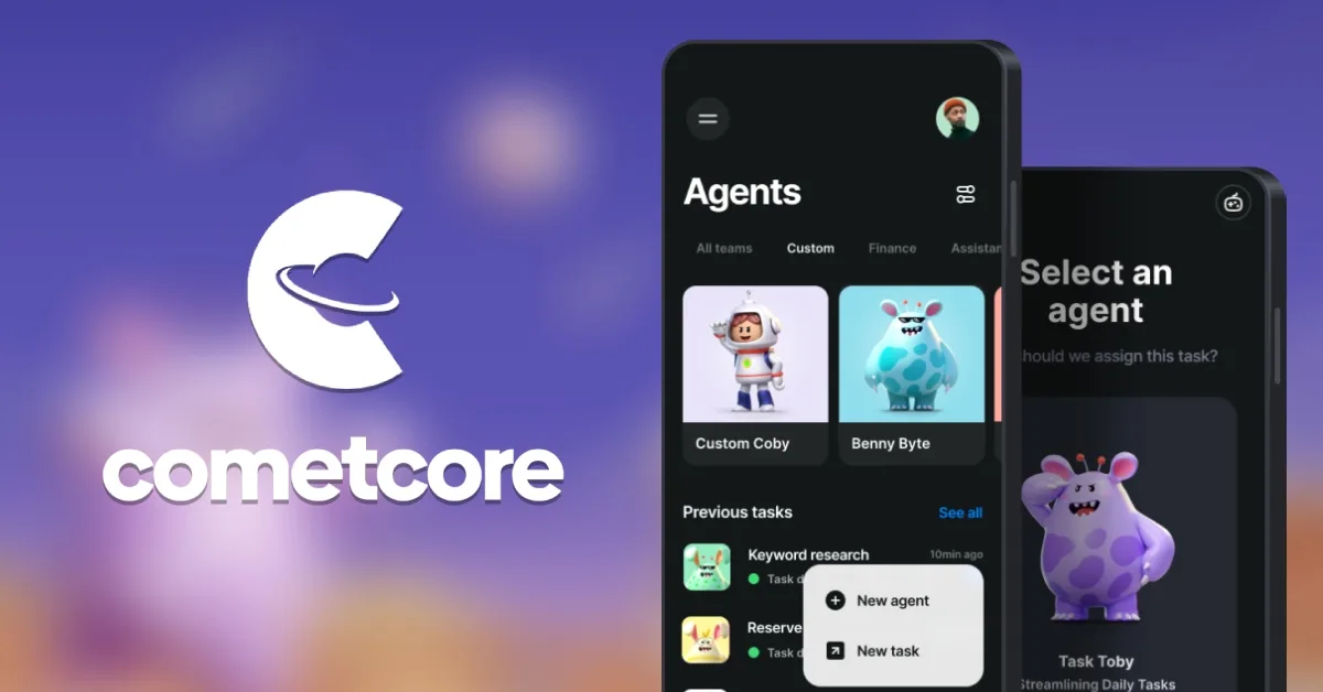 Сайт CometCore AI