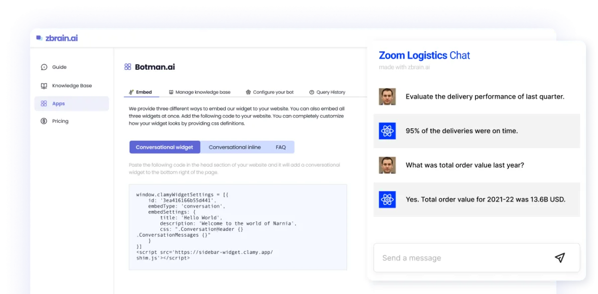 Сайт ZBrain