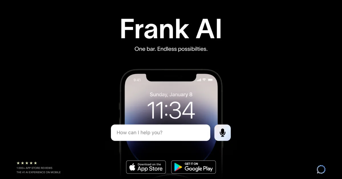 Сайт Frank AI