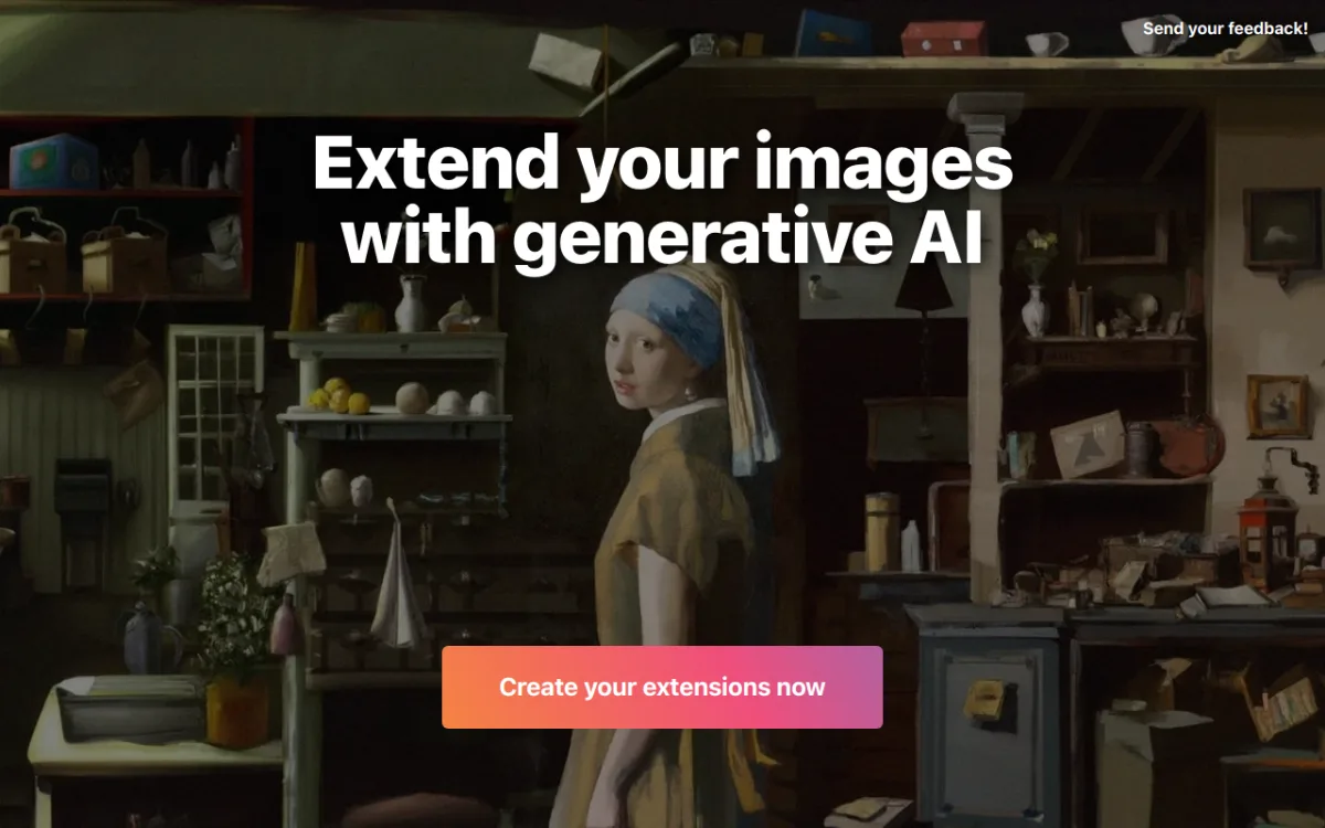 Сайт ExtendImageAI