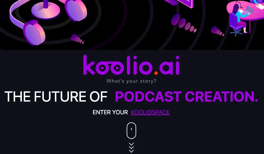 Сайт Koolio.ai