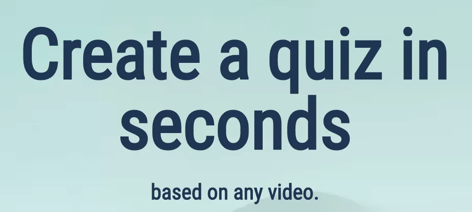 Сайт Video2Quiz