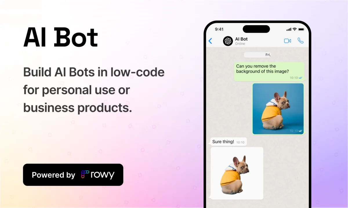 Сайт AI Bot
