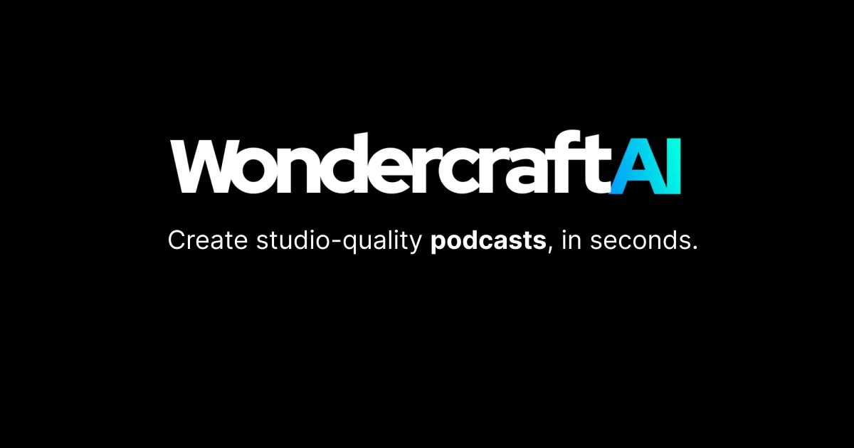 Сайт Wondercraft AI