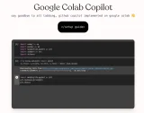 Логотип Google Colab Copilot