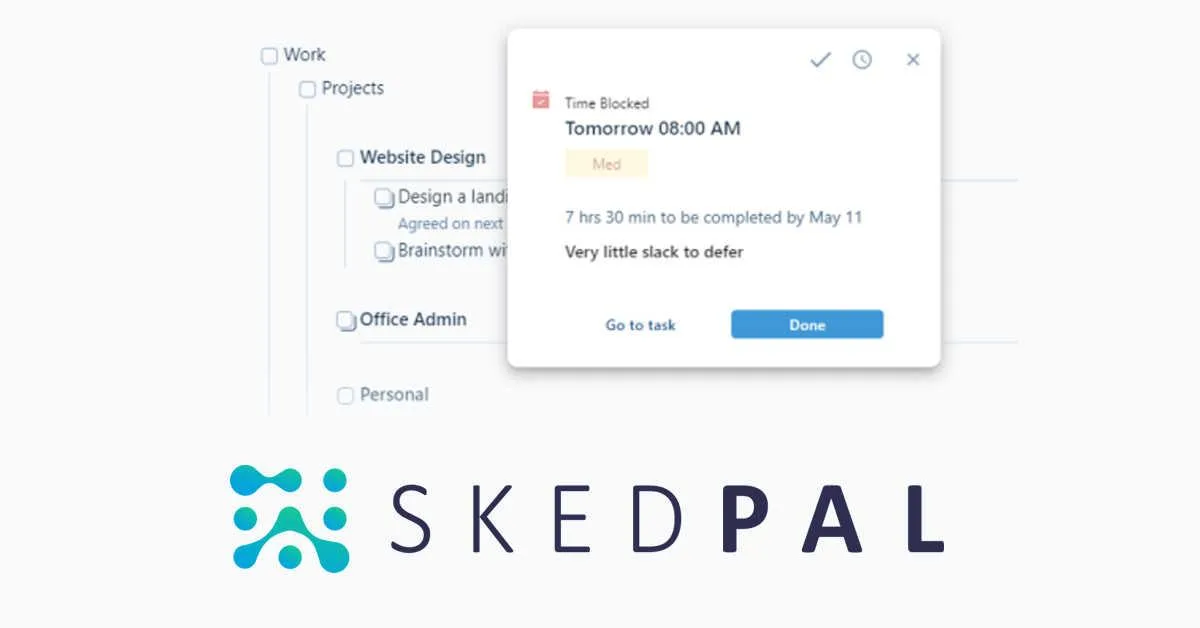 Сайт SkedPal
