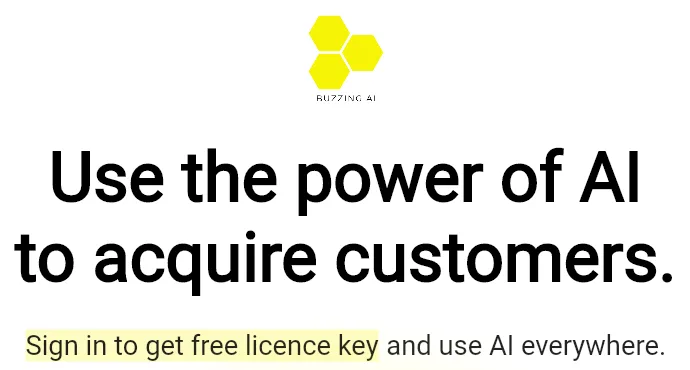 Сайт Ask Buzzing AI