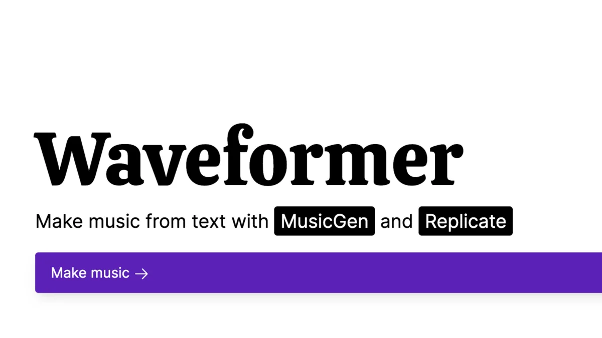 Сайт Waveformer