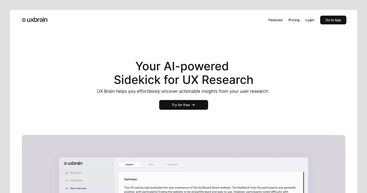 Сайт UX Brain