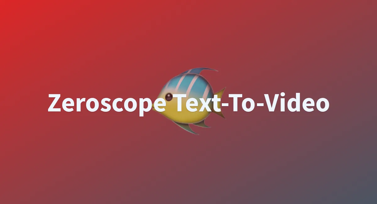 Сайт Zeroscope Text-To-Video