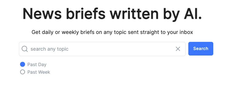 Сайт Bullet Points AI