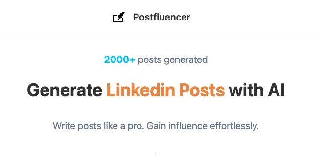 Сайт Postfluencer