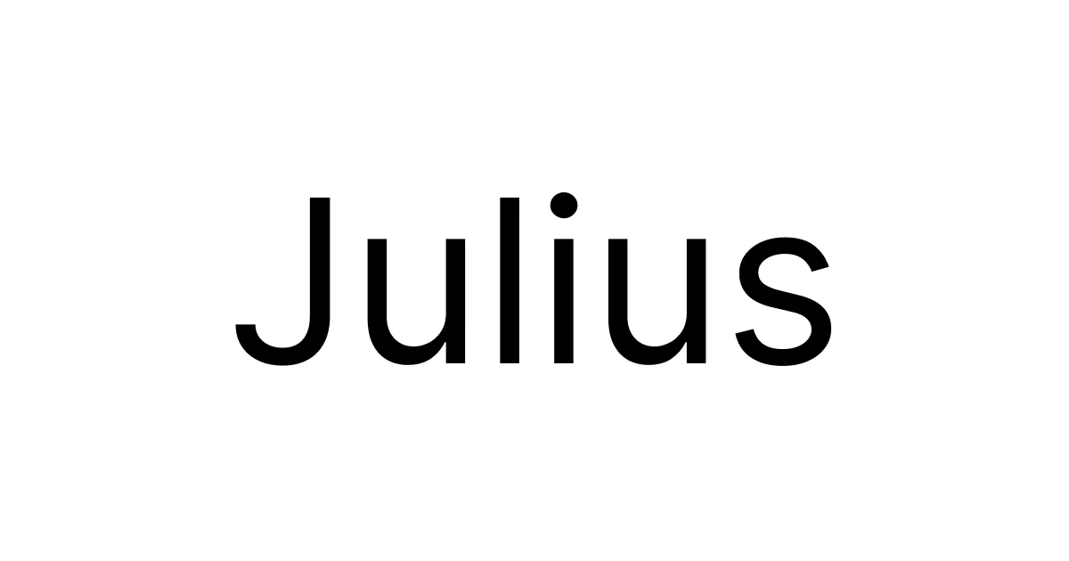 Сайт Julius