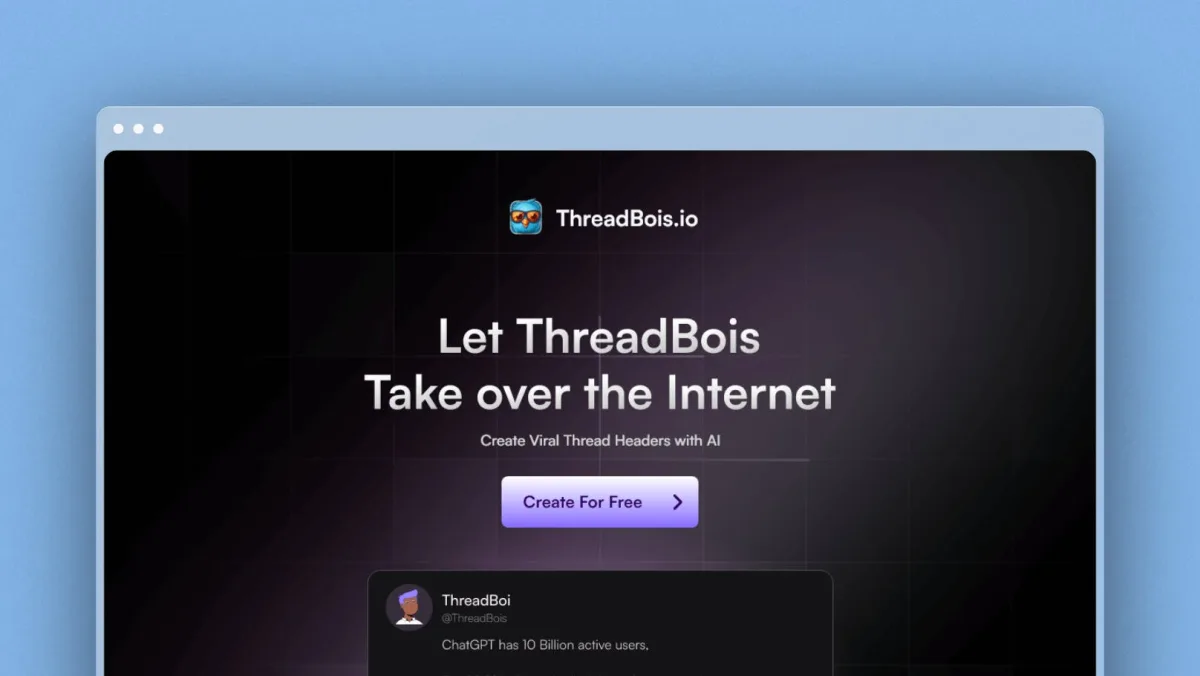 Сайт Threadbois