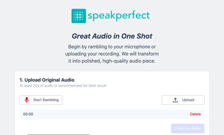 Сайт SpeakPerfect