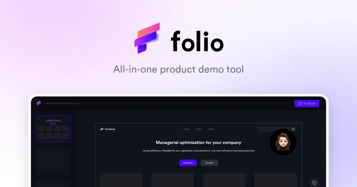 Сайт Folio