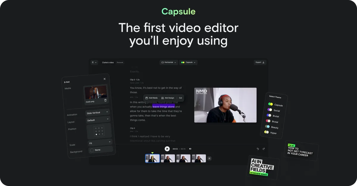 Сайт Capsule