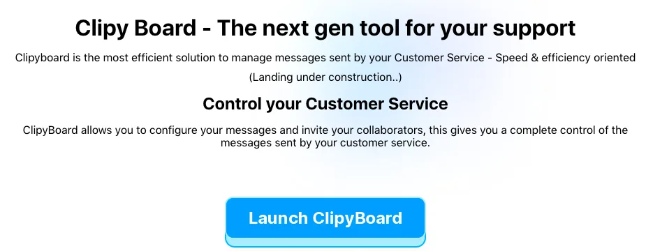 Сайт ClipyBoard