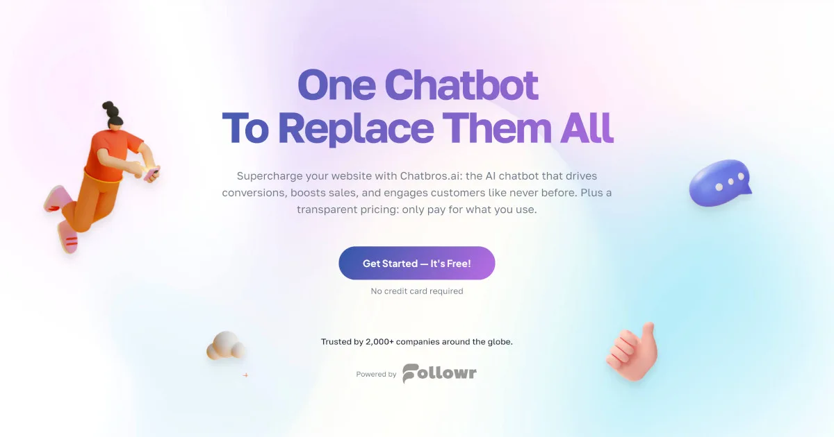 Сайт Chatbros.ai