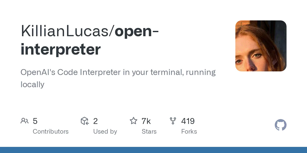 Сайт Open Interpreter