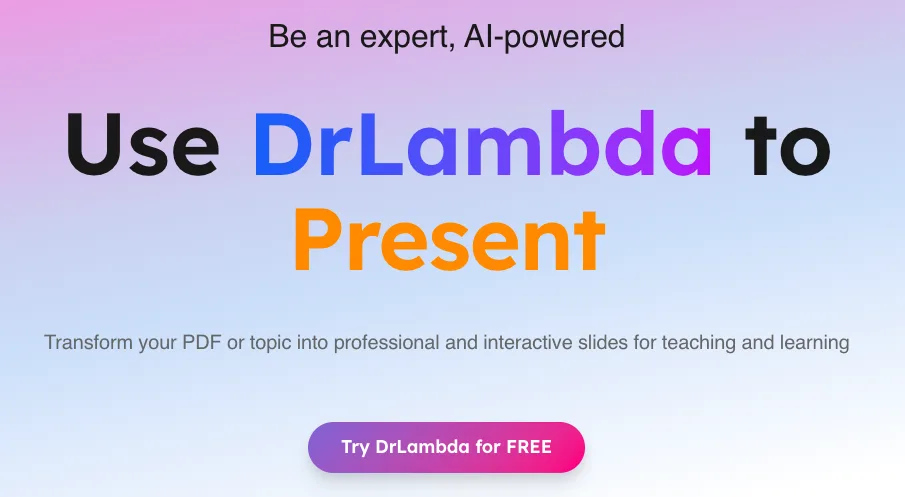 Сайт Dr. Lambda