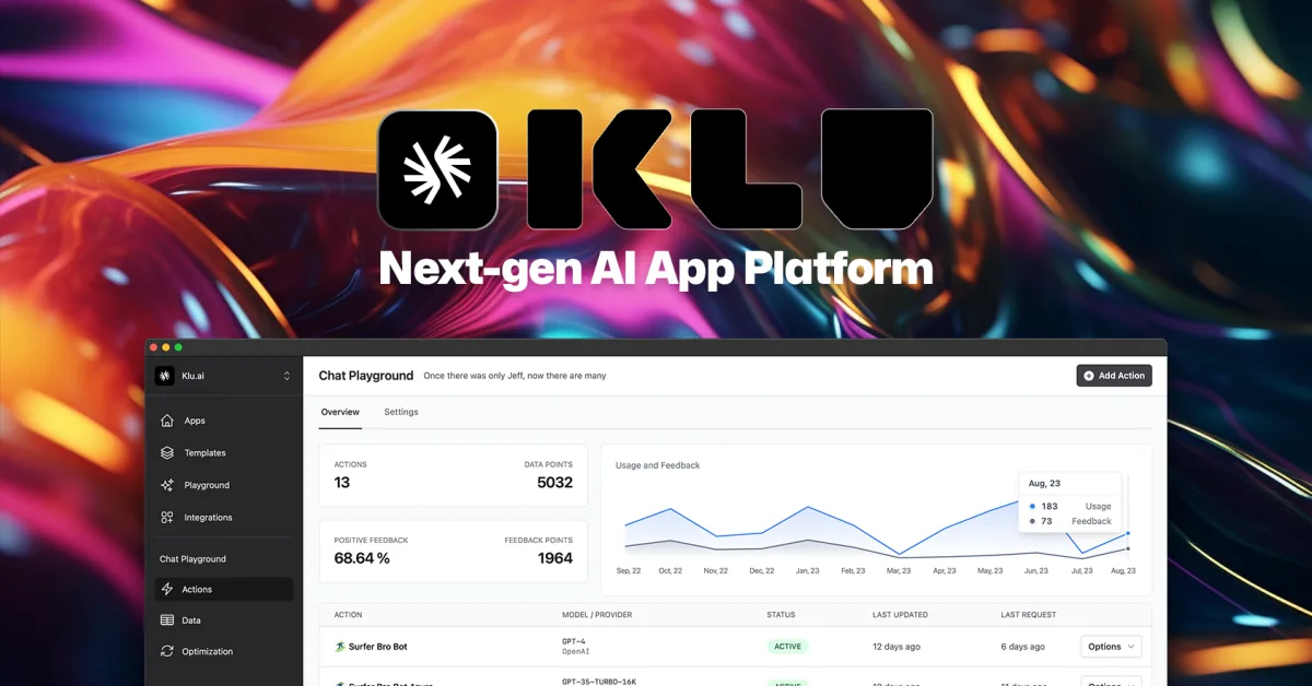 Сайт Klu.ai