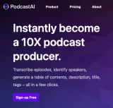 Логотип PodcastAI