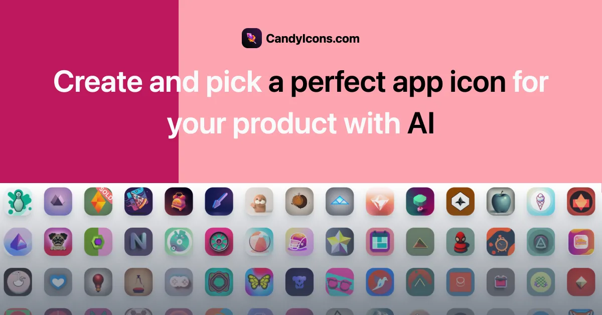 Сайт CandyIcons