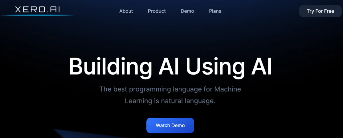 Сайт Xero.AI