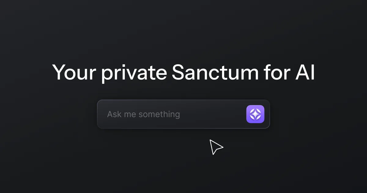Сайт Sanctum AI