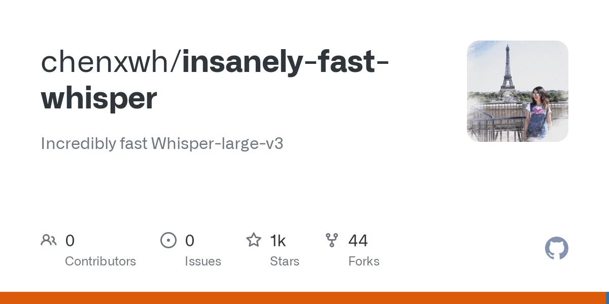 Сайт Insanely Fast Whisper