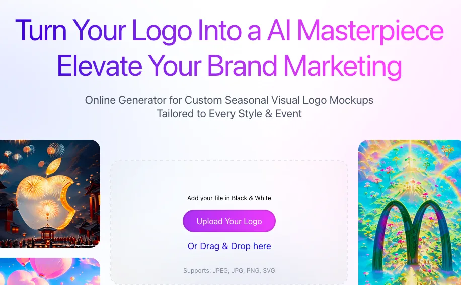 Сайт Logo Theme AI