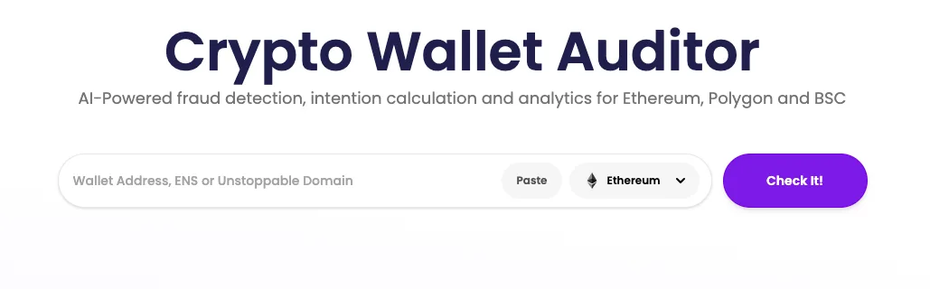 Сайт ChainAware.ai