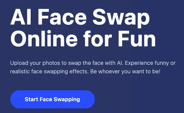 Сайт Face Swapper