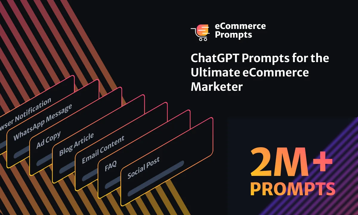 Сайт eCommerce ChatGPT Prompts